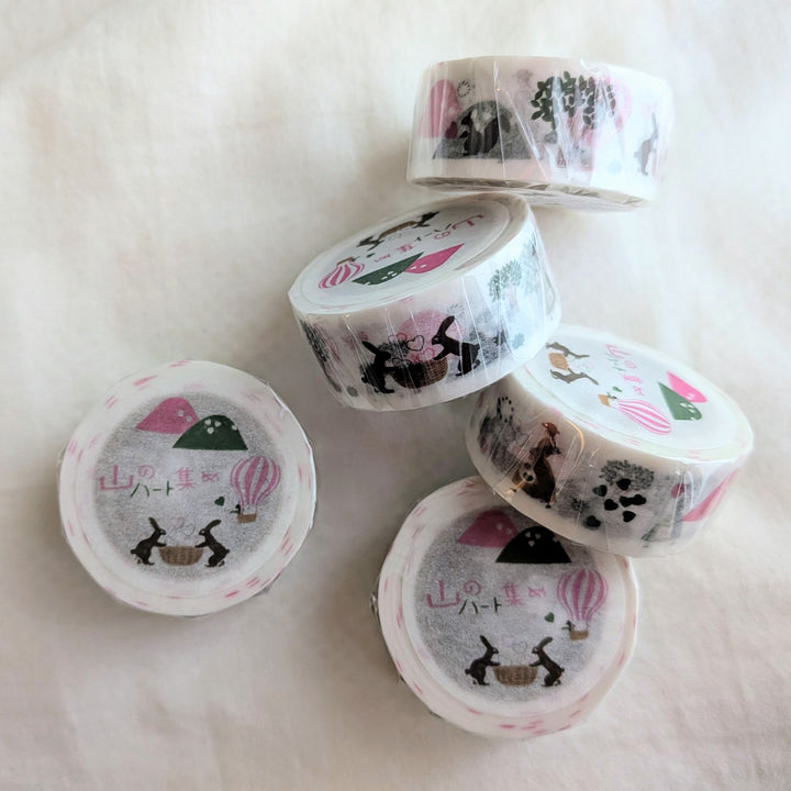 Necktie / Washi Tape -Collecting Mountain Hearts
