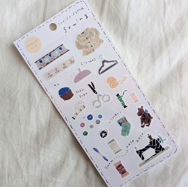 田村美纪 / 遮蔽贴纸 - 缝纫