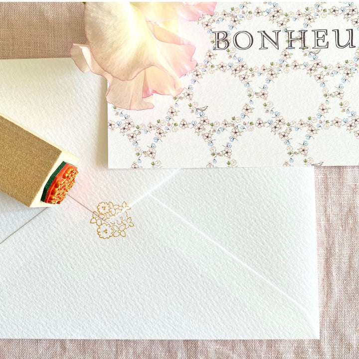 Mon petit artiste / Rubber Stamp -Petit bouquet