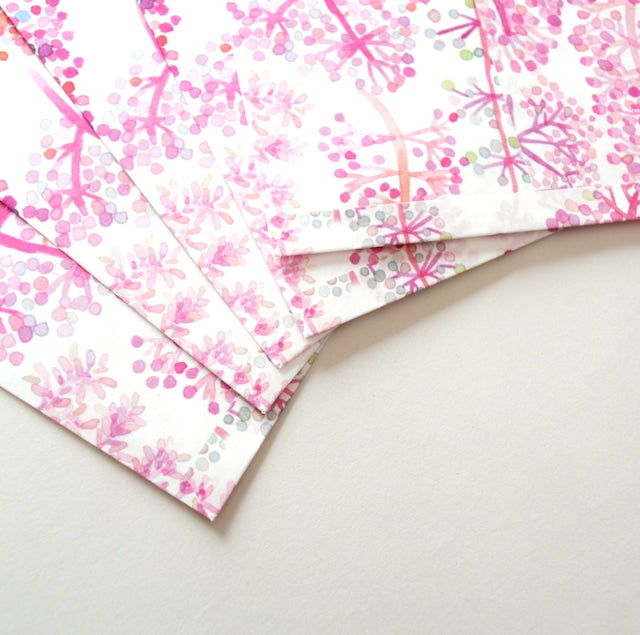 Tomoko Shinozuka / envelope 5set - Asian Grapes