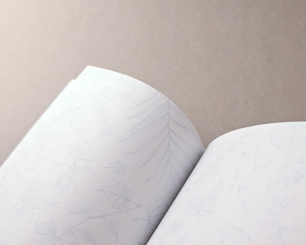 mocolier / Color Notebook -Mountain Wildflowers