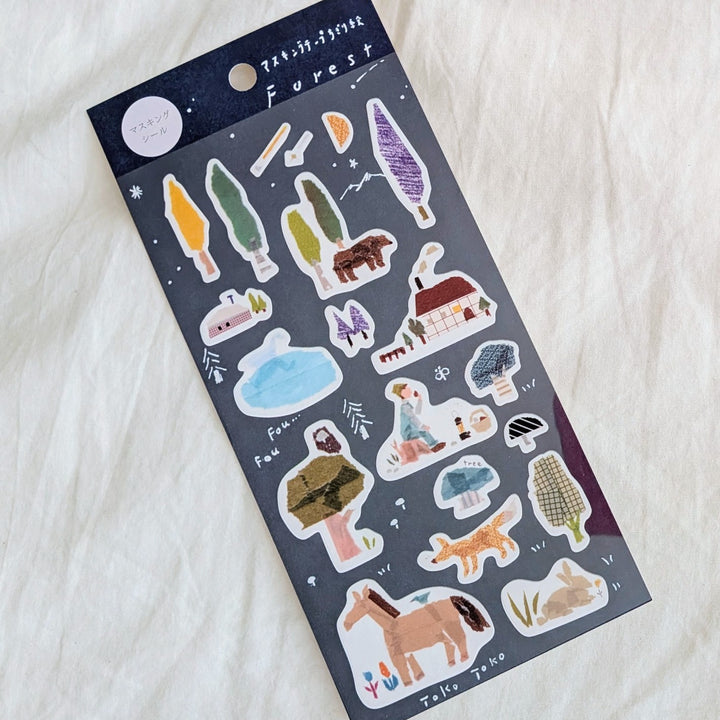 Miki Tamura / Masking Sticker -Forest