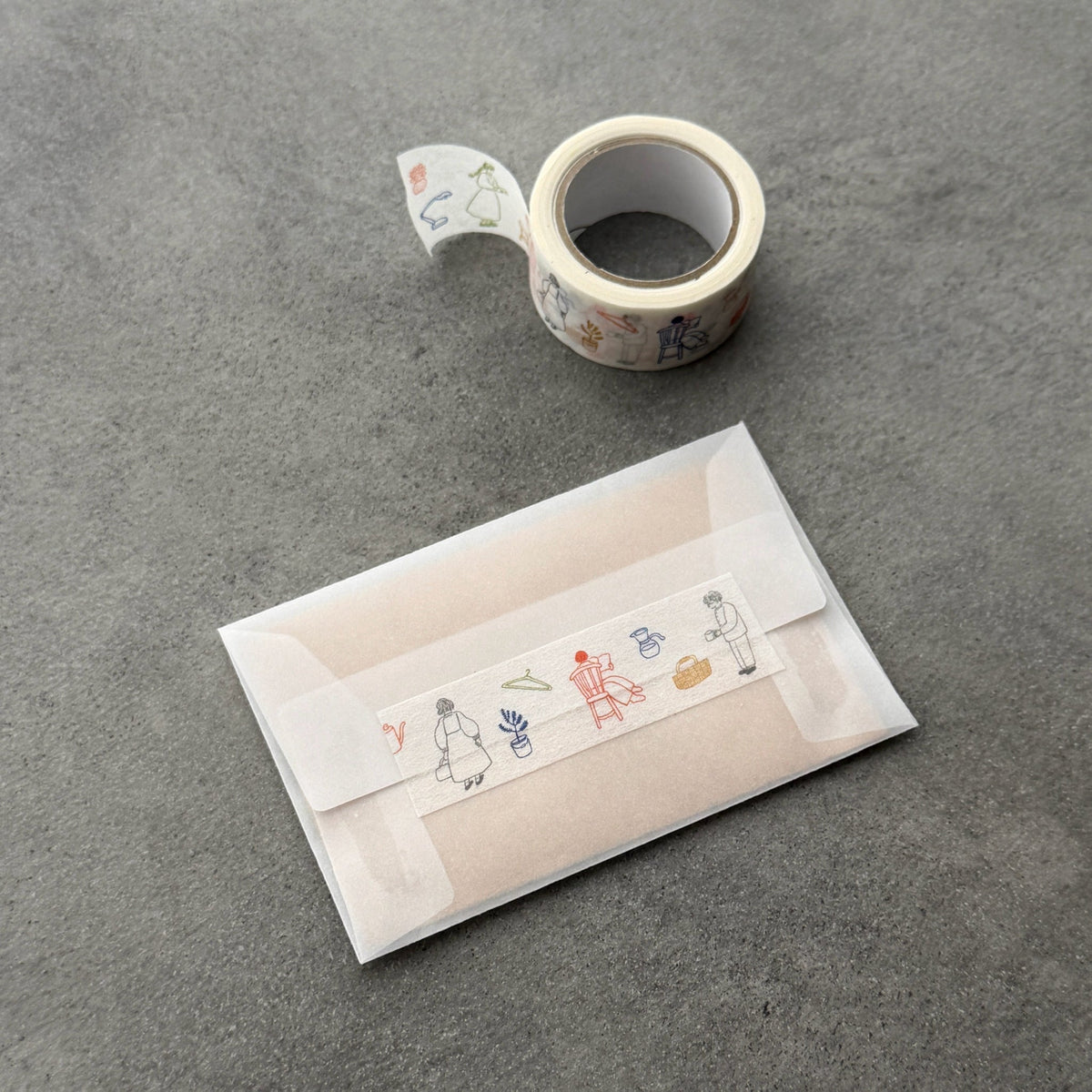 Tobimatsu Shoichiro x Mizushima / Washi Tape -Motifs of Daily Life