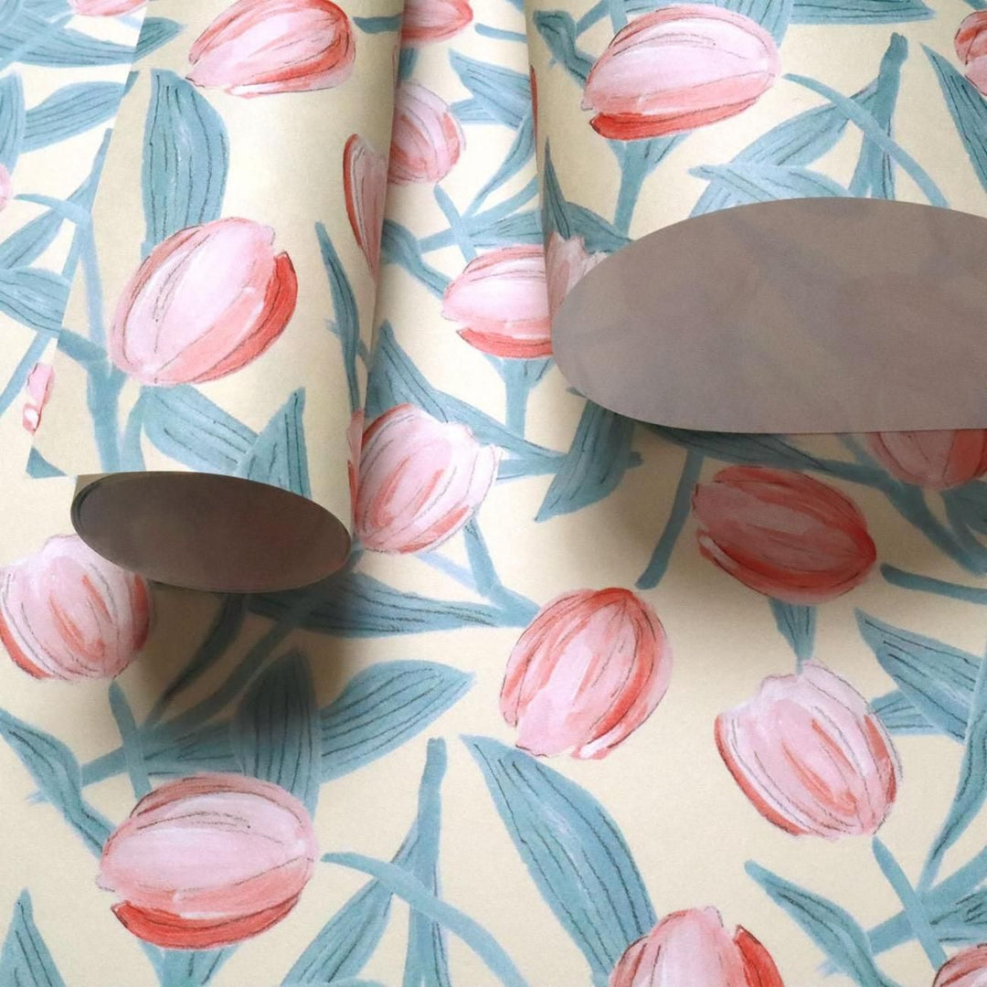 REGARO PAPIRO / Wrapping Paper -Tulip Gift /5 sheets