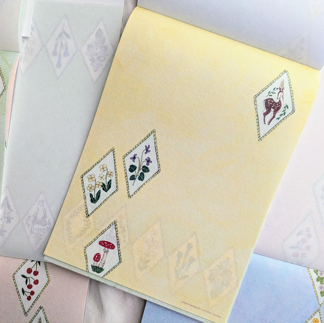 Midori Asano / Writing Pad -deer dream