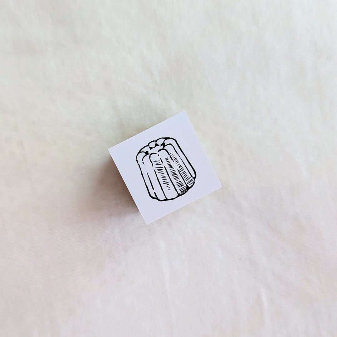 Mon petit artiste / Rubber Stamp -Patissier a Paris /cannele