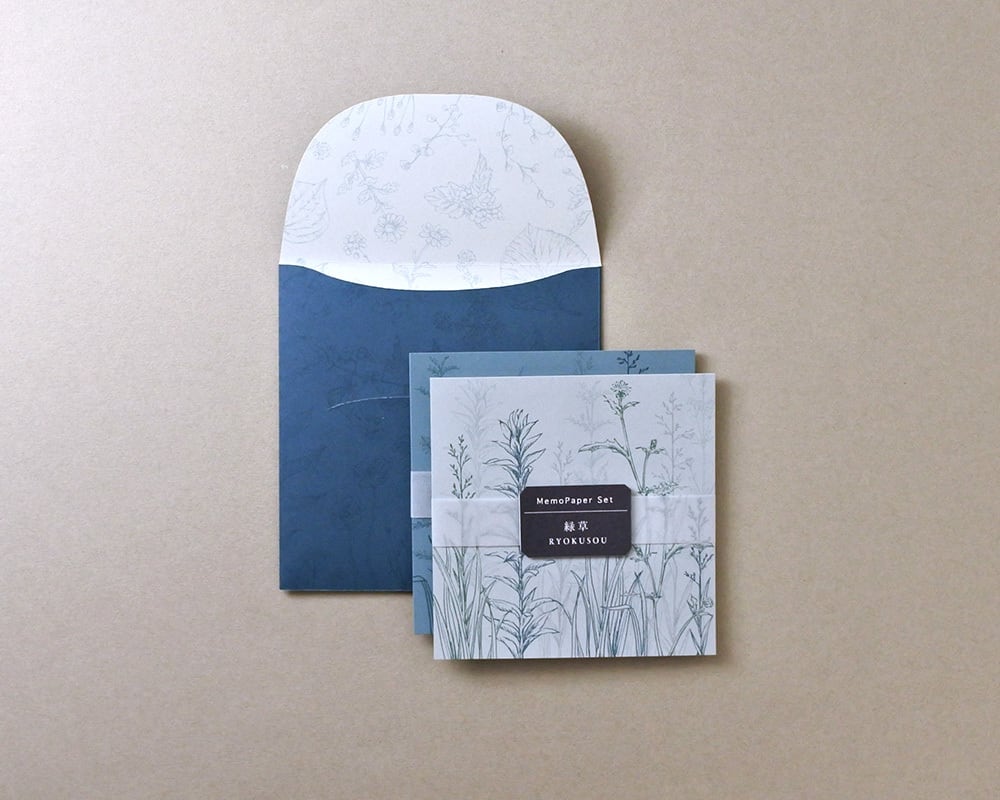 mocolier / Botancial Memo Paper -Green grass