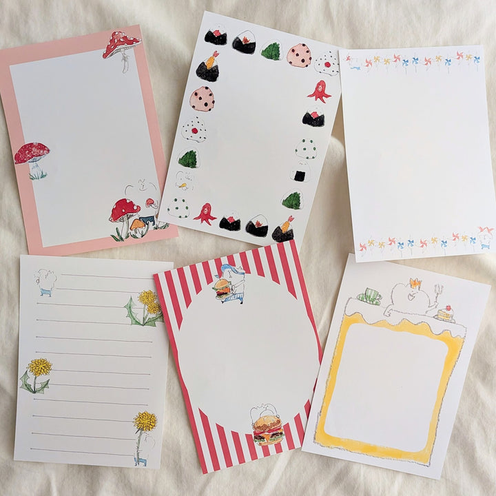 spica garden / A6 Letter Paper - 30 Designs A6-1