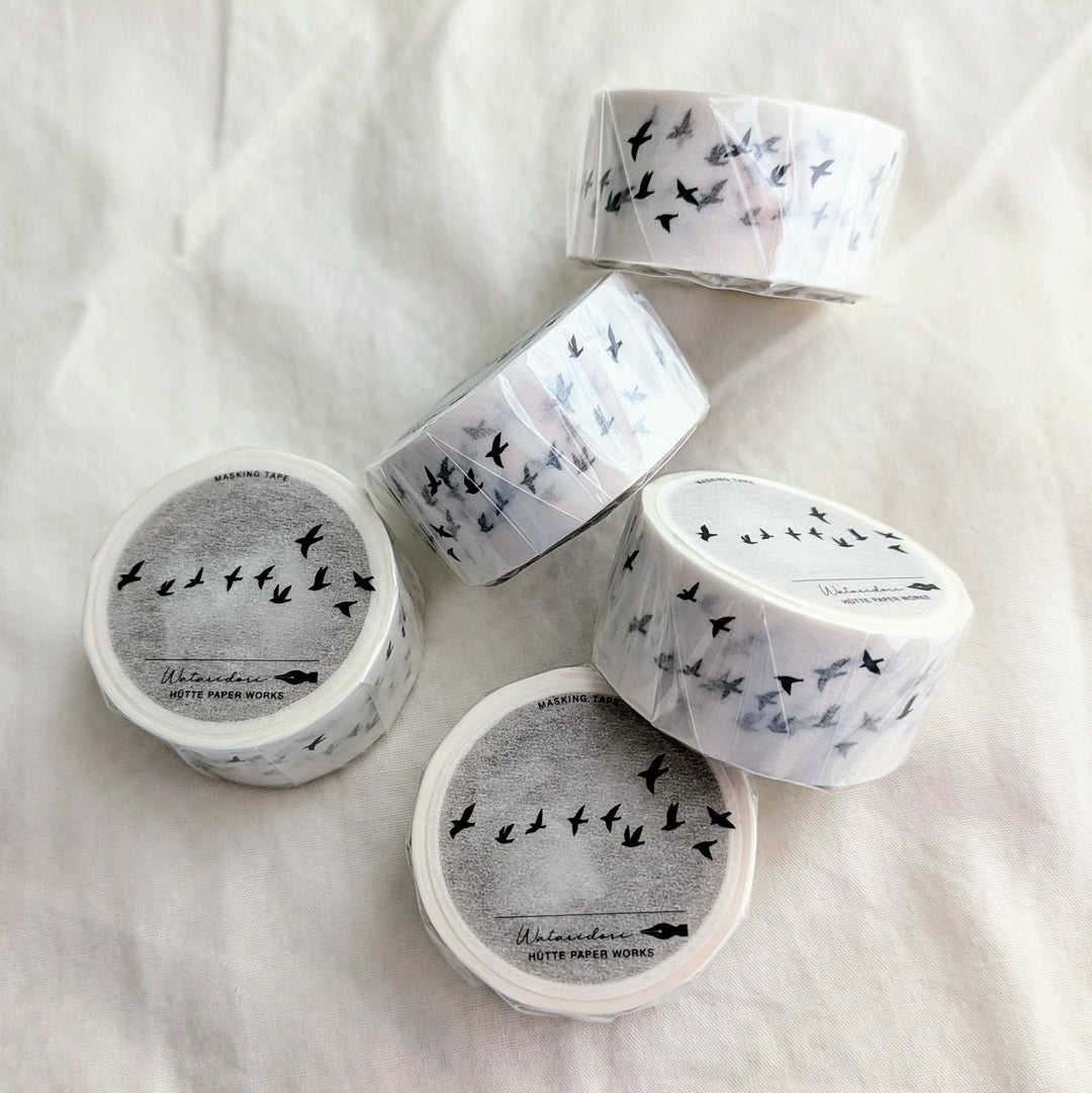 Hutte Paper Works / [easy to write on!] 10mm/20mm width Washi Tape