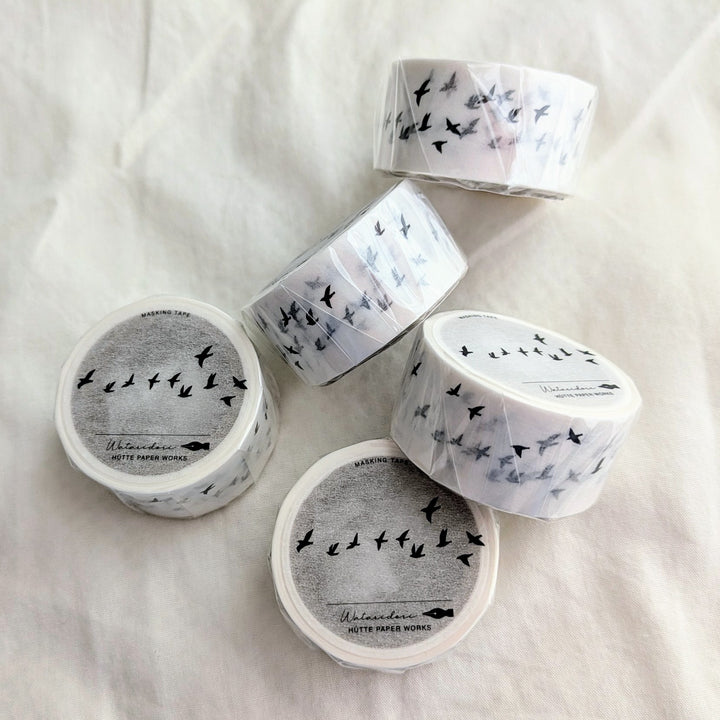 Hutte Paper Works / [easy to write on!] 10mm/20mm width Washi Tape
