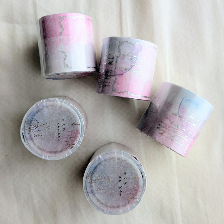 Yohaku / Foil-stamped Rolled Sticky Note -Stardust RF-003