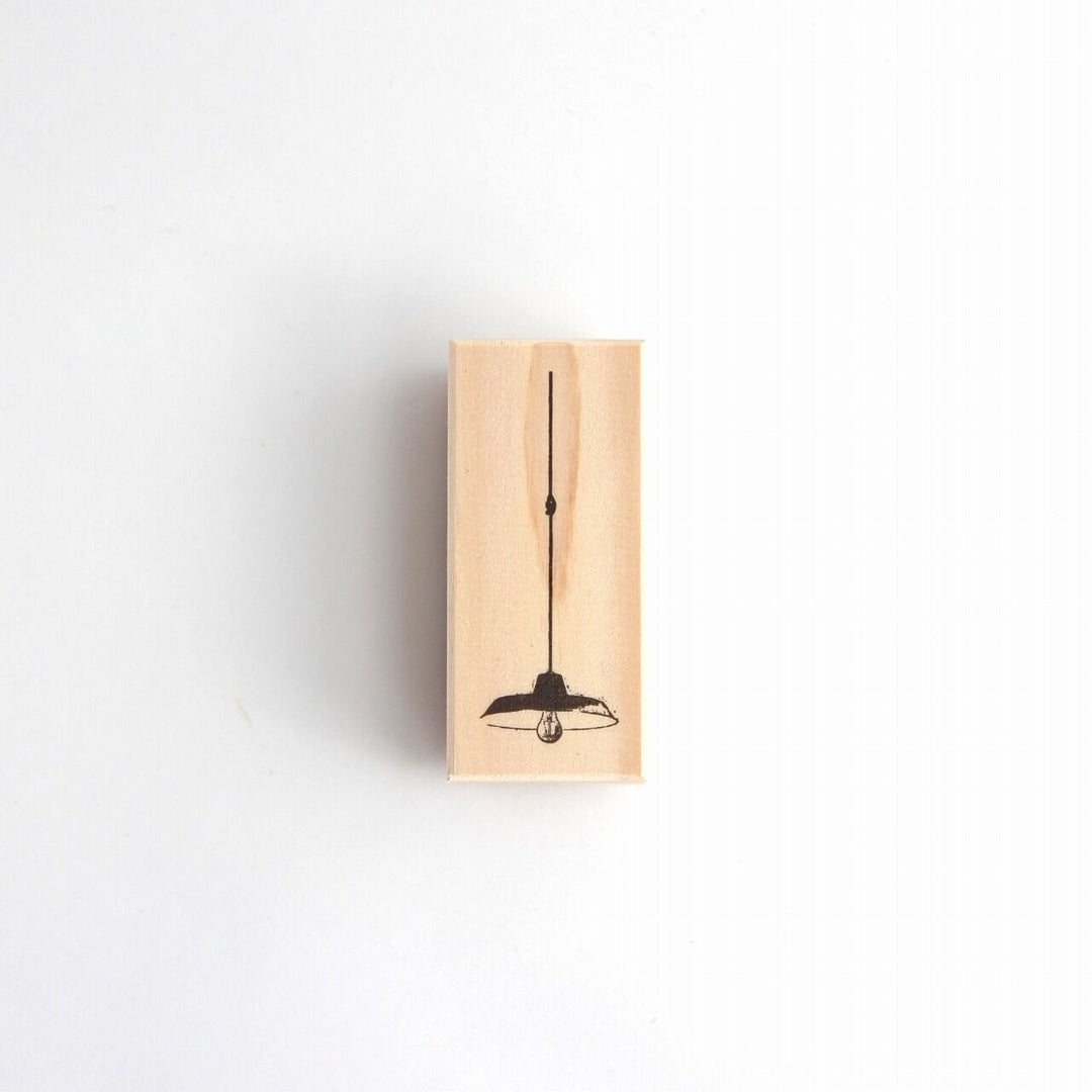 always smiles... / Rubber Stamp -Scandinavian style pendant light