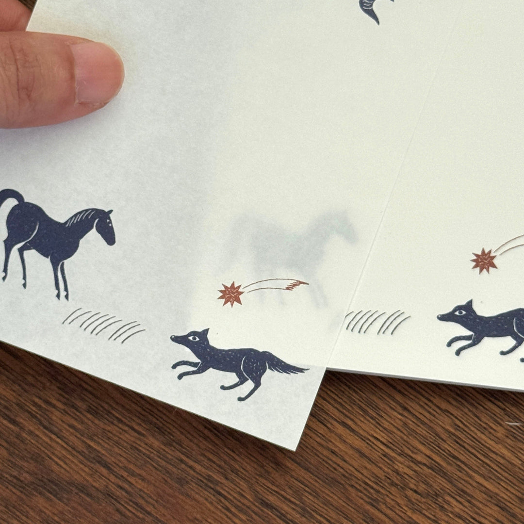 nishi shuku x mizushima / Memo Pad -During the night Gathering MP-YR-T