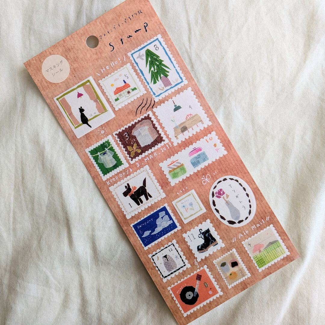 Miki Tamura / Masking Sticker -Stamp