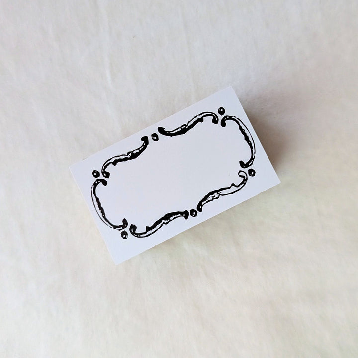 Mon petit artiste / Rubber Stamp -frame ancient 01