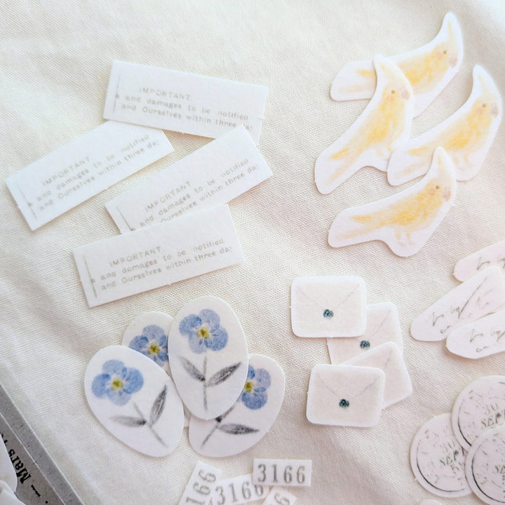 Yohaku / Flake Sticker -Humming F-020