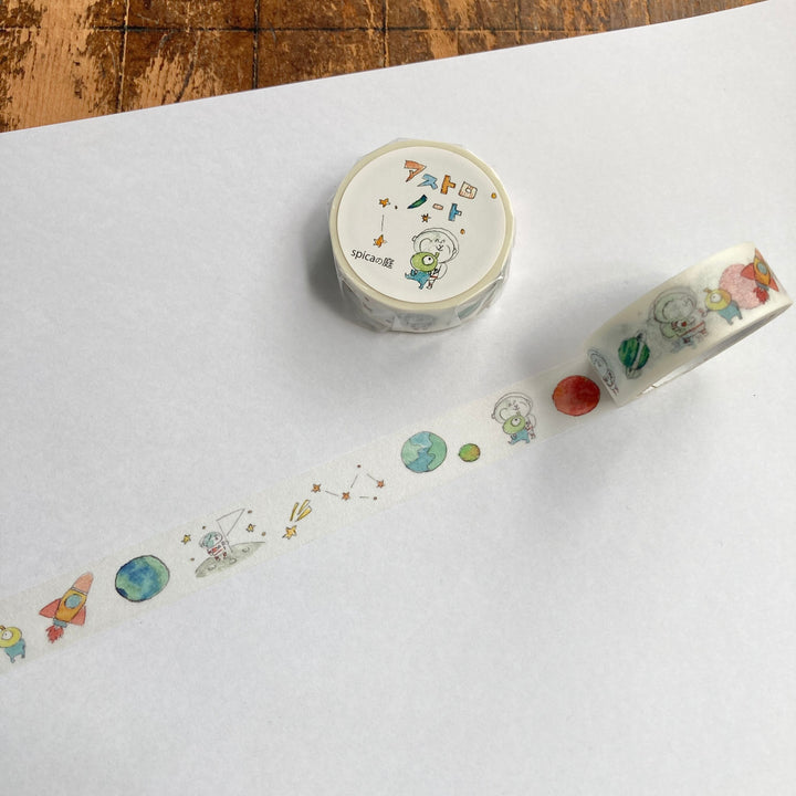 spica garden / Washi Tape -muu-chan Astronaut SM39