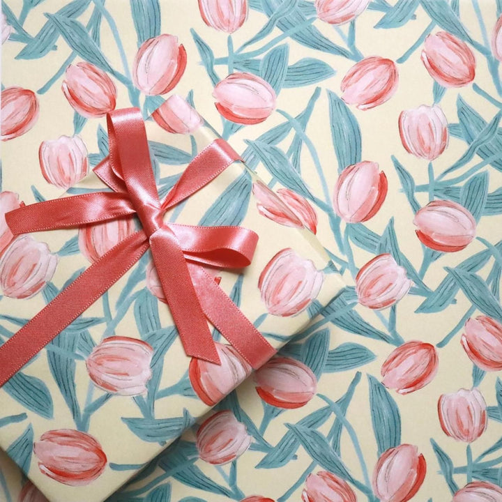 REGARO PAPIRO / Wrapping Paper -Tulip Gift /5 sheets