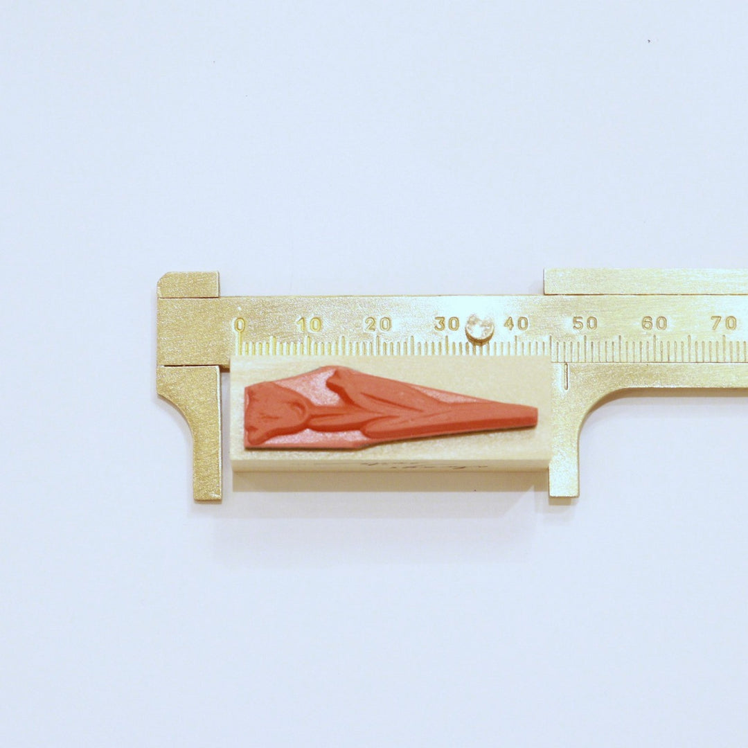 always smiles... / Rubber Stamp -fluttering tulips