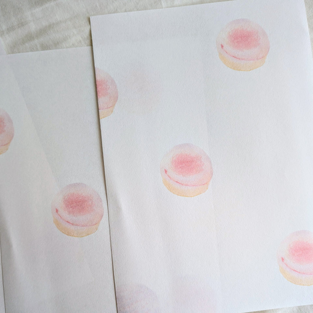 Kisetsu no Tegamiya / Letter and Card Set -Peach