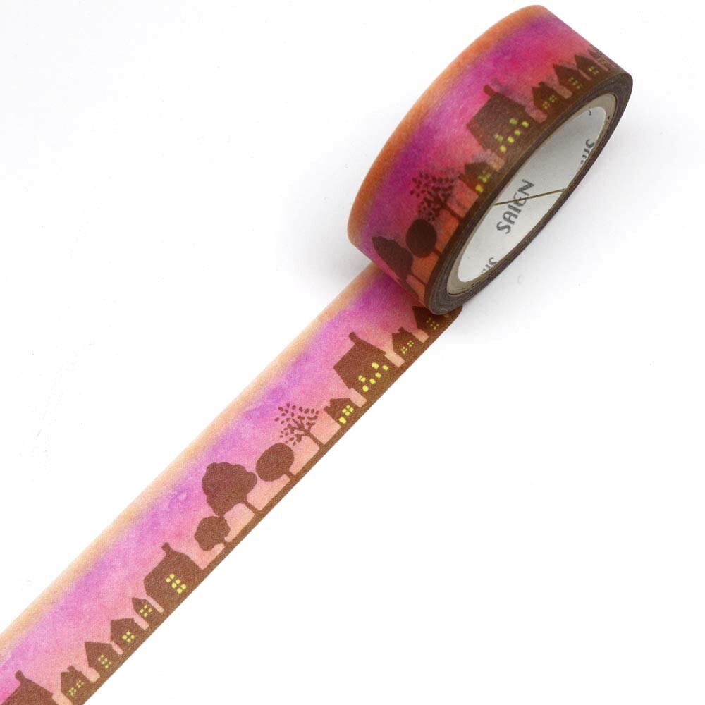 Miki Tamura / 5-Color Torn Washi Tape Art Set -Nature