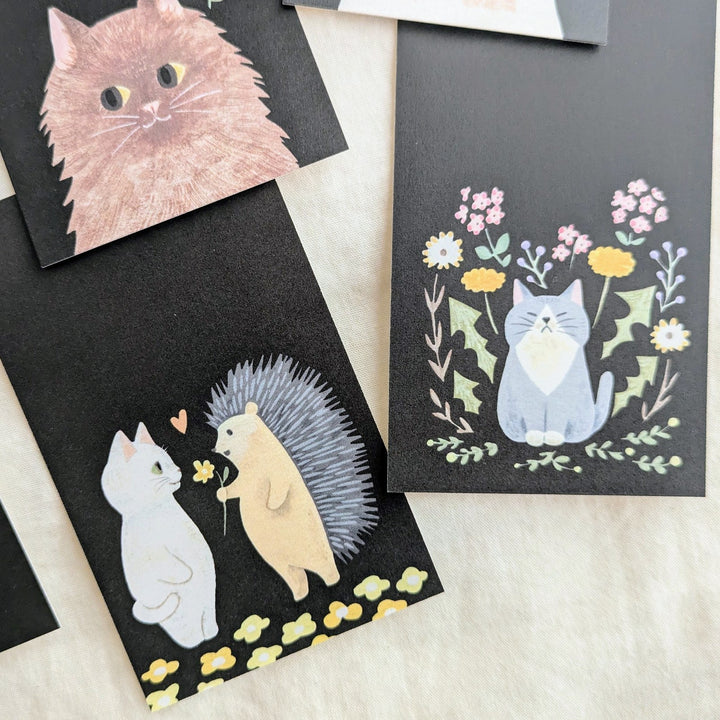 4legs / Black Cards -Cats <32 cards / 8 types x 4 cards>