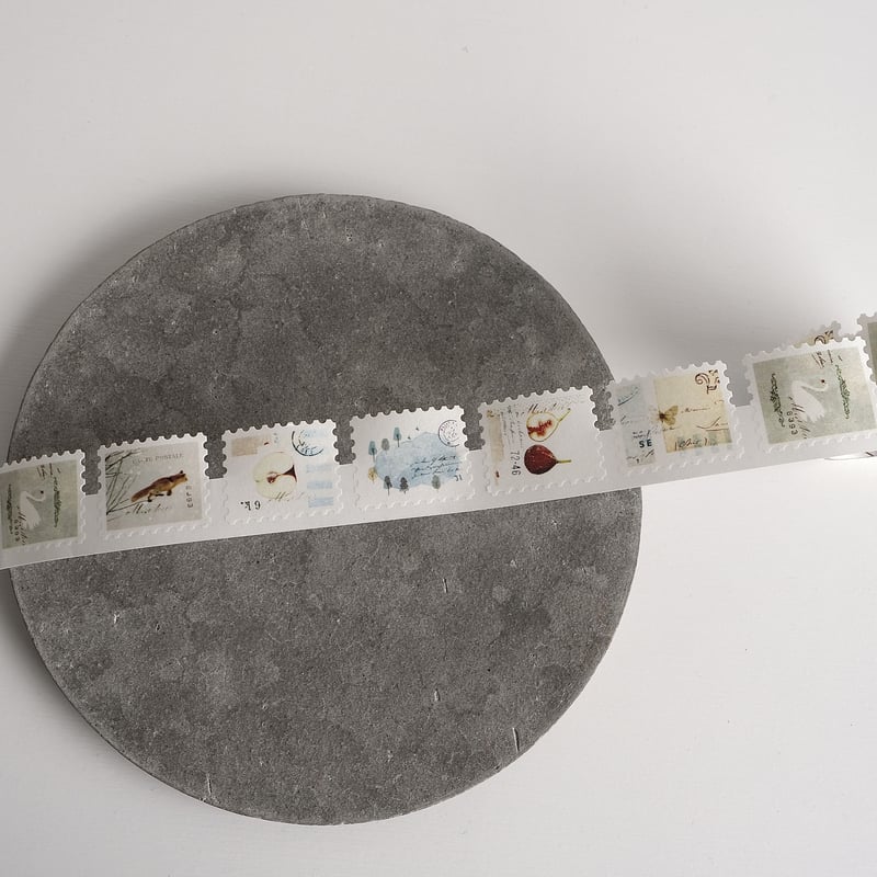 Yohaku / Rolled Flake Sticker -Snow Play FR-001