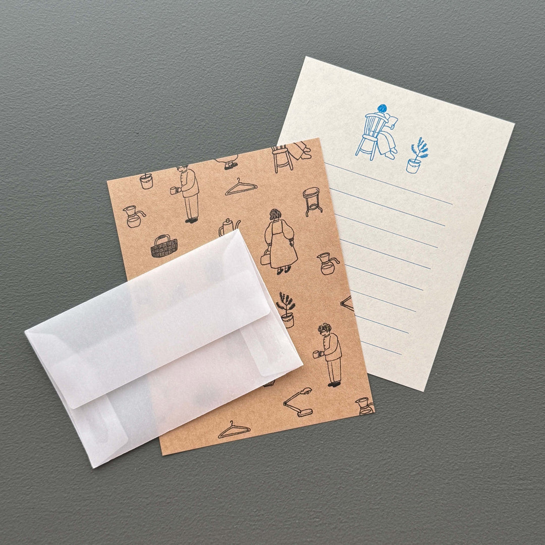 Tobimatsu Shoichiro x Mizushima / Small Letter Set -Everyday Life Designs