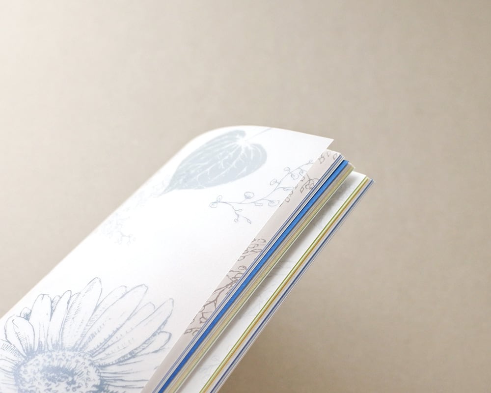 mocolier / Color Notebook -Leaves and Flowers