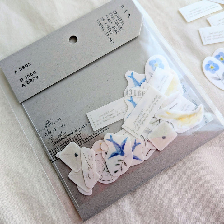 Yohaku / Flake Sticker -Humming F-020