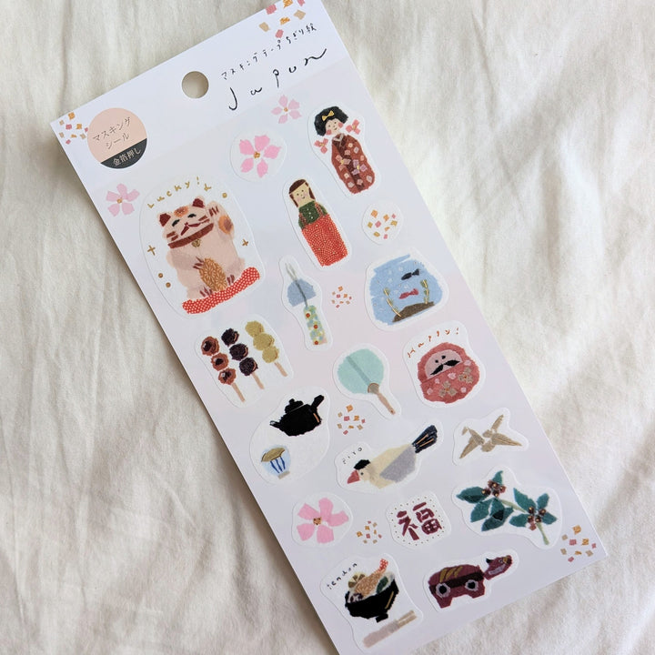 Miki Tamura / Masking Sticker -Japon [gold foil]