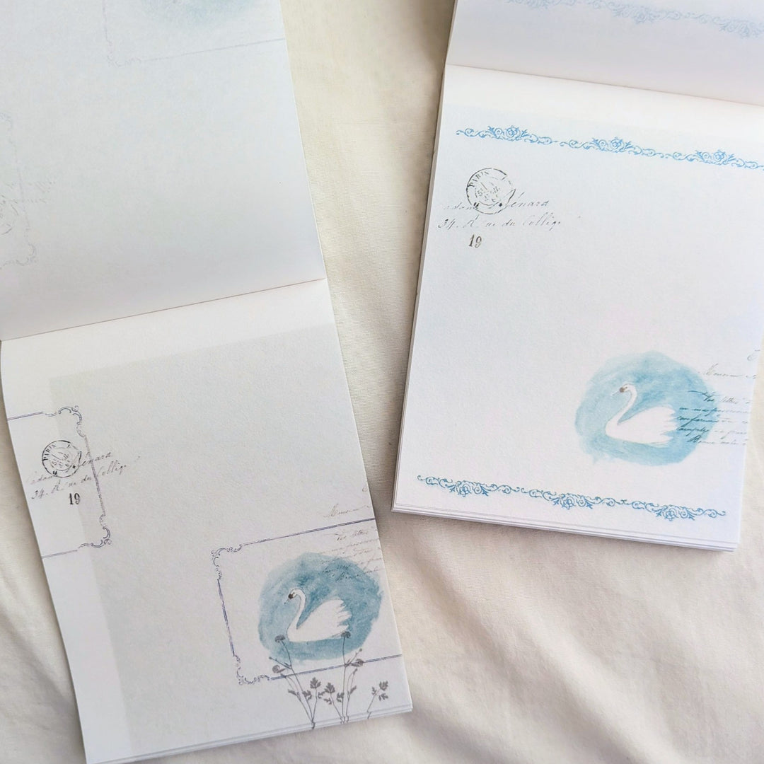 Yohaku / Memo Pad -Swan M-195