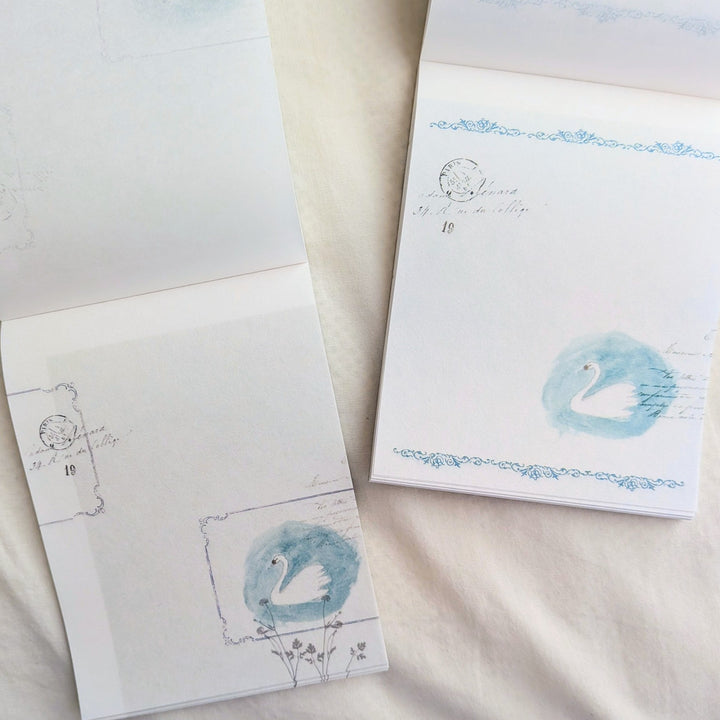 Yohaku / Memo Pad -Swan M-195