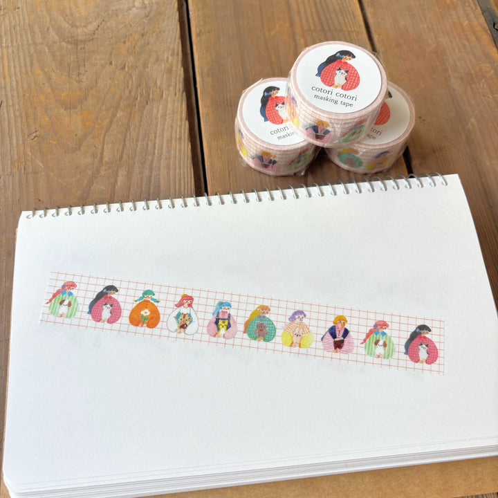 Cotori Cotori / Washi Tape -Cute hug
