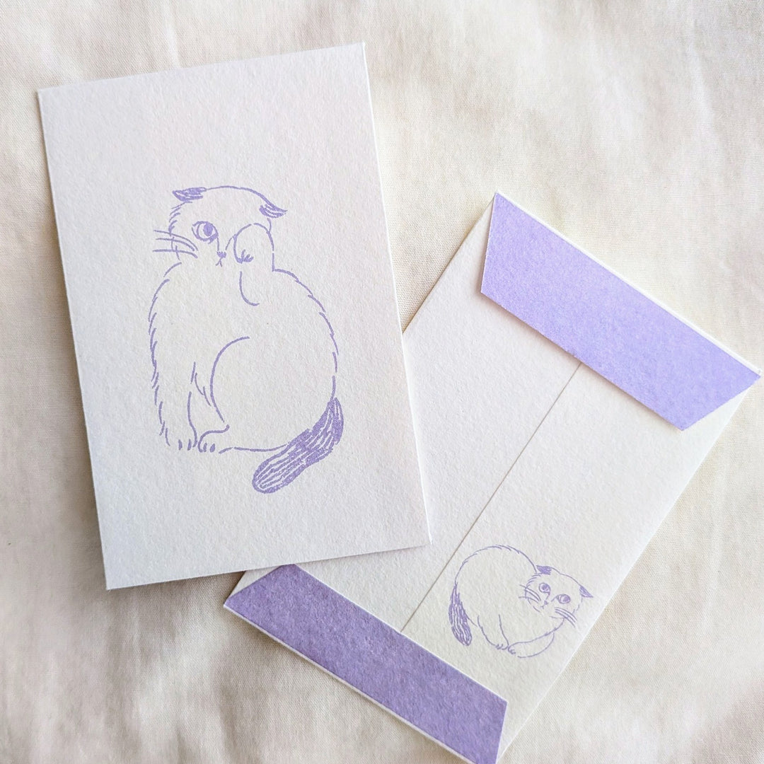 miyuki matsuo / Mini Envelopes (PochiBukuro) -Kitten