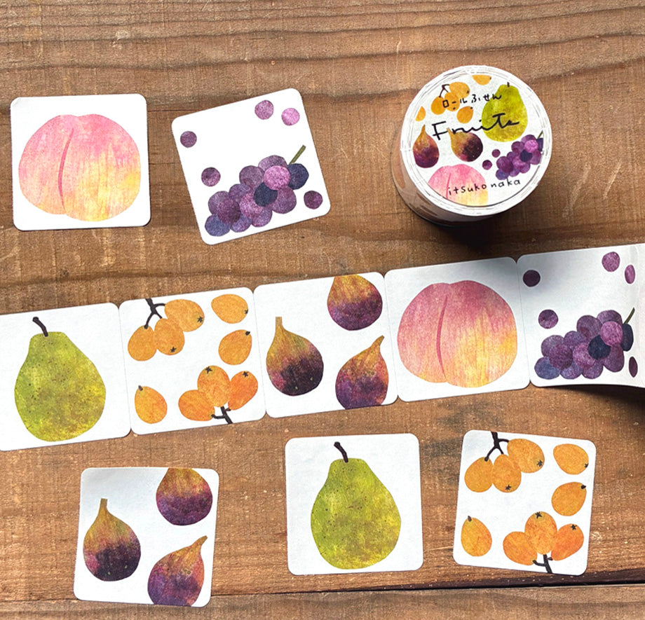 Itsuko Naka / Rolled Sticky Note -Fruits rf_04