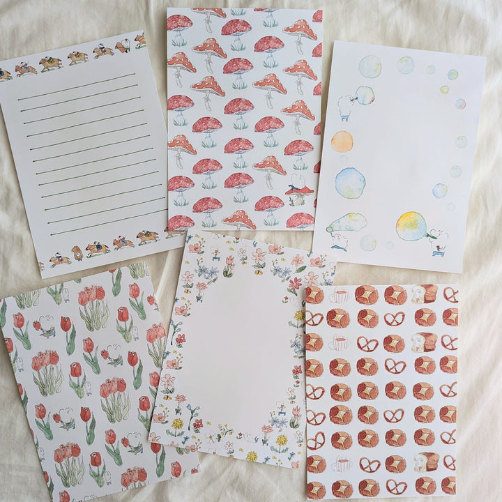 spica garden / A5 Letter Paper - 30 Designs A5-1