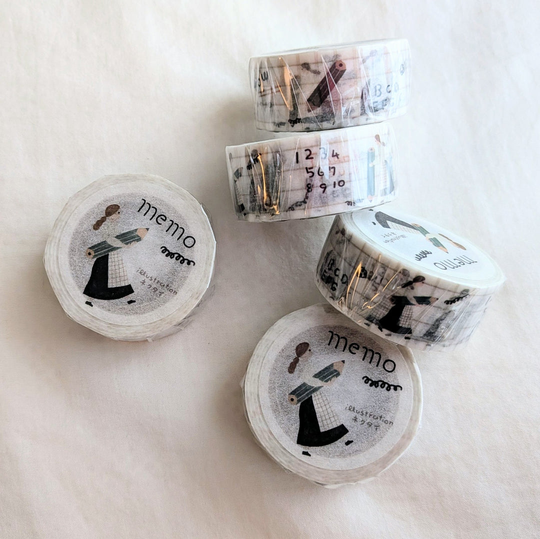 Necktie / Washi Tape -Collecting Mountain Hearts