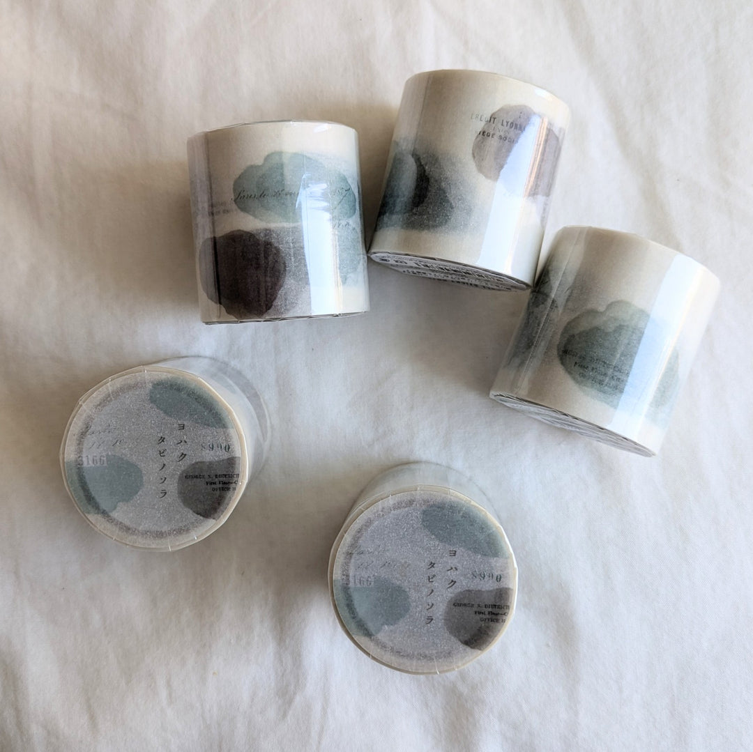 Yohaku / Rolled Sticky Note of Tracing Paper -Sky on the road R-011