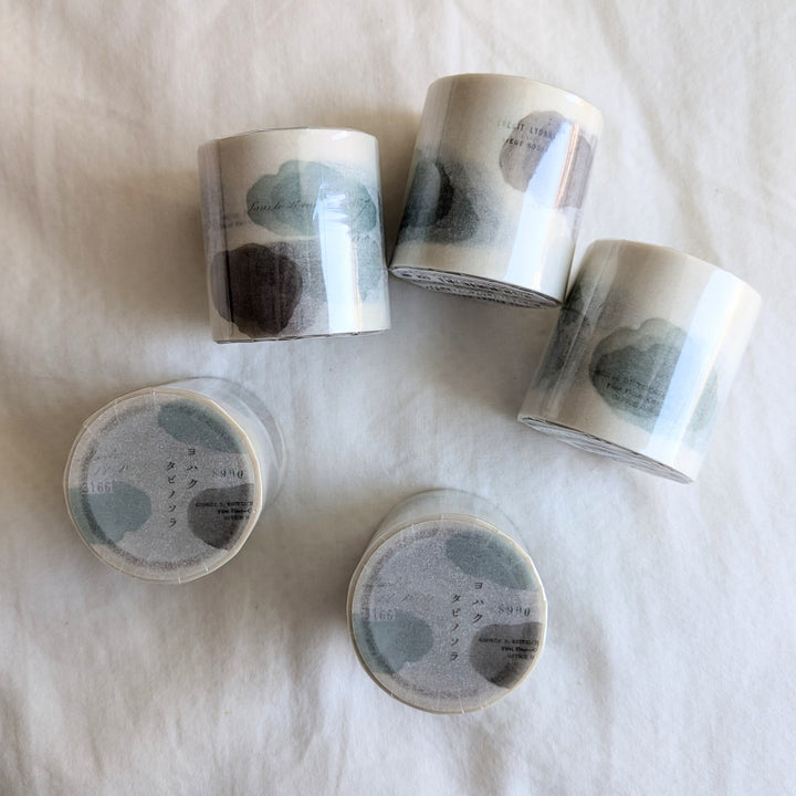 Yohaku / Rolled Sticky Note of Tracing Paper -Sky on the road R-011