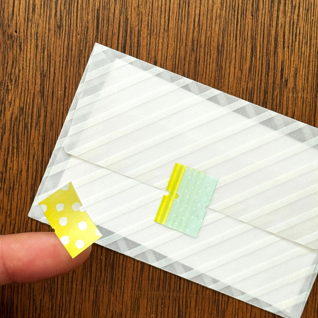 Sublo x mizushima / Labeler Rolled sticker -8 patterns LR-MZ