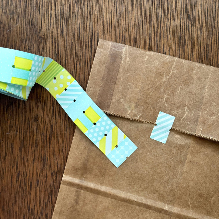 Sublo x mizushima / Labeler Rolled sticker -8 patterns LR-MZ