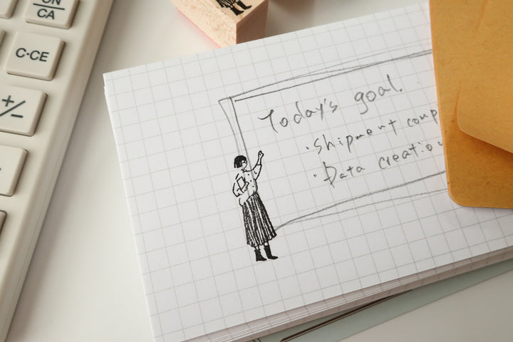 MA7stamp / Rubber Stamp -Fumiko from the Archives
