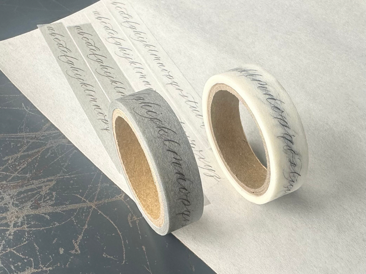 OEDA LETTERPRESS / Washi tape Alphabet
