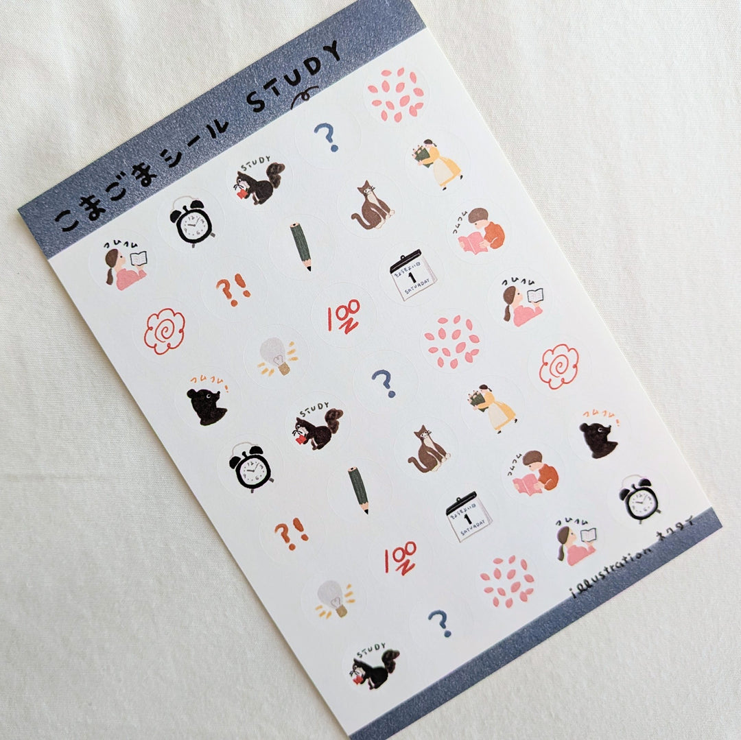 Necktie / Bits & Pieces Sticker Sheet 4 -STUDY