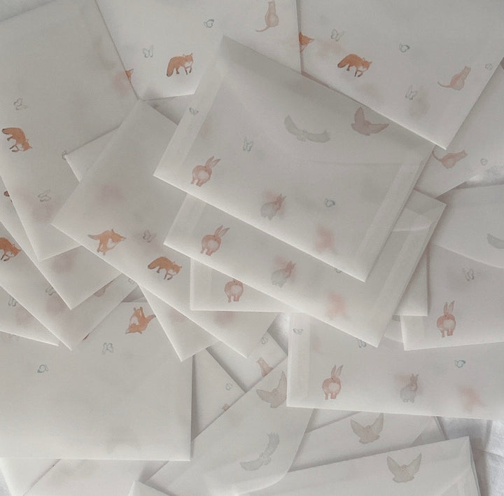 Kisetsu no Tegamiya / Letter Writing Set -A series of clear mountains