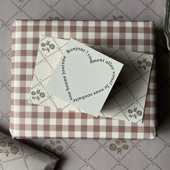 Mon petit artiste / Rubber Stamp -mon coeur