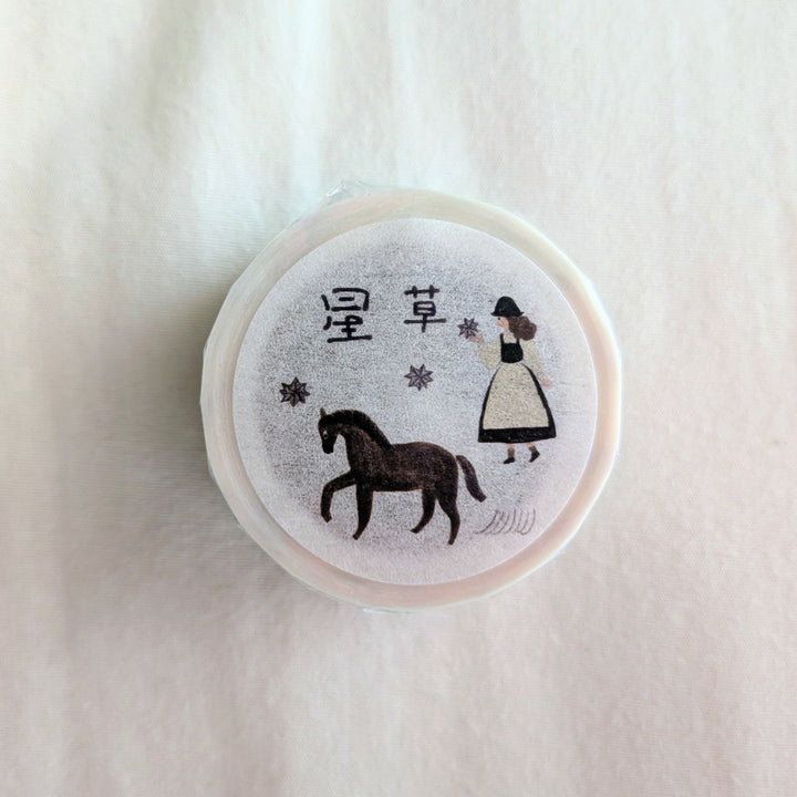 Necktie / Washi Tape -Star Grass