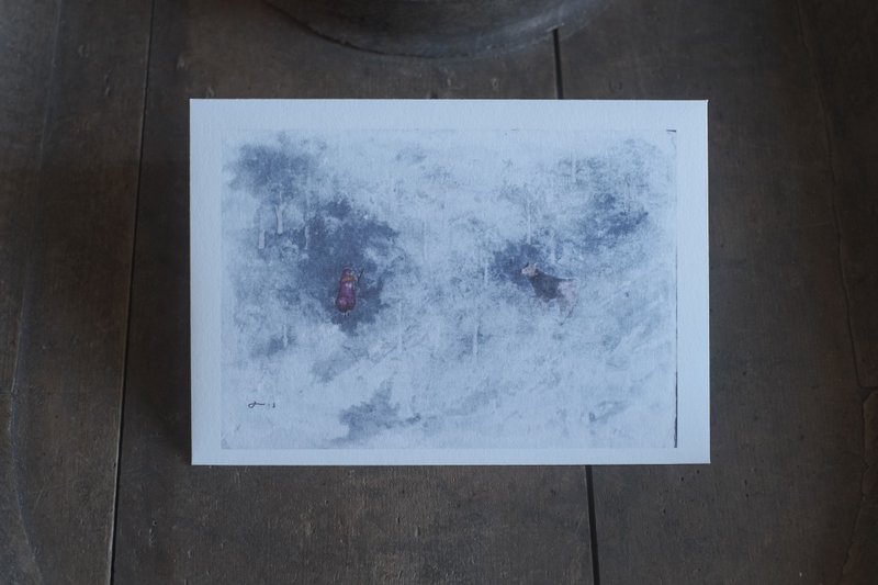 Jun Sasaki / Letter Writing Set -Forest, Moon, and Stars