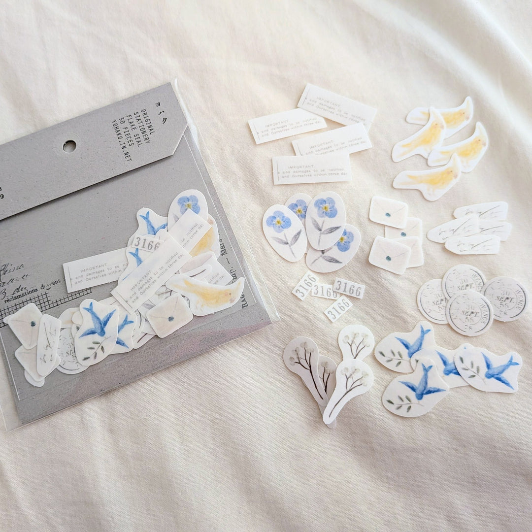Yohaku / Flake Sticker -Humming F-020
